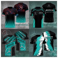 2023 Mercedes Petronas F1 Racing Suit Men's Loose T-shirt