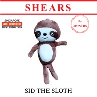 Shears Baby Soft Toy Mini Bobblies Toddler Soft Toy SID THE SLOTH