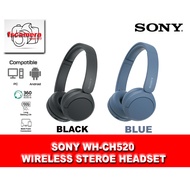 SONY ORIGINAL M'SIA WH-CH520 WHCH520 STEREO WIRELESS HEADPHONES-BLUETOOTH ON-EAR HEADSET WITH MIC FO