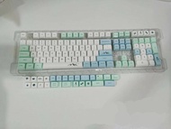 Snow Mountain Iceberg Keycap 134 Keys XDA Profile PBT Sublimation With 2U 1.75U Shift For Cherry MX 