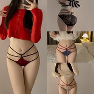 Women's Sexy Lace Floral Panties G String Hollow cross cd C1130