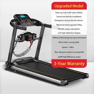 【รับประกัน10ปี】MY-HI ลู่วิ่งไฟฟ้า เครื่องวิ่งออกกำลังกาย Treadmill ลู่วิ่งสายพาน พับได้ อุปกรณ์ออกกำลังกาย สามารถปรับความชันได้ Q6