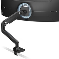 Ultrawide Monitor Arm for 17 to 49 Inch Heavy Duty Curved Monitor, Holds 44 Lbs, Adjustable Gas Spri