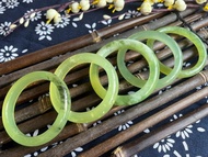 【手鐲出清_福利價】天然岫玉/海藍寶/膠花手鐲 微瑕/斷碼手鐲