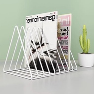 Rak penyimpanan piring hitam terlaris, rak buku segi tiga LP gaya Nordic, rak CD, rak paparan buku m