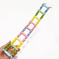 Singapore Spot⚡ Parrot Bird Cage Ladder Rainbow Ladder Laser Stand Stick Xuanfeng Peony Tiger Skin L