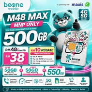 【FREE SIM】 BeONE Mobile Malaysia Prepaid SIM | New Number atau MNP | Rangkaian Maxis