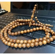 10mm gold moringa prayer beads, 99 beads of gold moringa wood, genuine gold moringa prayer beads, 99