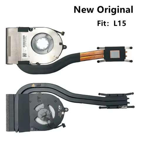 New Original For Laptop Lenovo ThinkPad L15 Gen 1 L15 Gen 2 CPU Cooling Fan Heatsink Radiator FRU PN