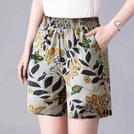 short pants women 短褲女 Seluar kapas musim panas, seluar pendek wanita, seluar luar rumah nipis longga