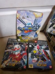 gundam bb戰士 3盒 rx782 雷射坦克 雷射大炮 全新