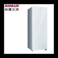 【SANLUX/台灣三洋】  變頻 無霜 玻璃 直立式冷凍櫃 240公升 SCR-V248GF ★僅竹苗地區含安裝定位