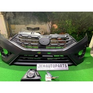 Perodua Axia 2017 Se - Front bumper with foglamp & foglamp cover & Chrome grill