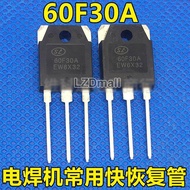2pcs 60F30 60F30A TO-3P SL60F30A 60F30AB3 60A 300V Fast Recovery Transistor for Welding Machine New