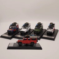 Master 1: 64 Land Rover Defender 110 Land Rover Defender Long Axis Adventure Car Model
