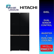 Hitachi French Door Bottom Freezer Inverter Refrigerator (645L) R-WB700VM2