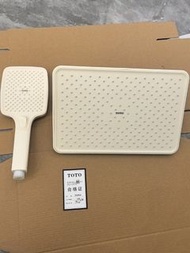 TOTO奶白頂手噴套裝花灑套裝