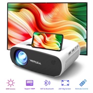 YERSIDA Projector BL128 Mini Portable Smart Home Native 1280x720P HD Support 4K Video For Mobile one with WIFI Bluetooth