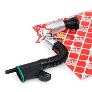 Febi Germany Audi Volkswagen Skoda PCV Oil Separator Breather Line Tube Hose Vent Hose 06J103213E, 0