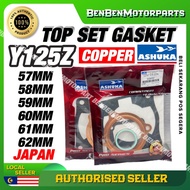Yamaha Y125Z 125Z Copper Top Set Gasket Ashuka Standard / 58/59/60/61/62MM