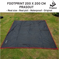 TENDA PRASOUT FOOTPRINT / PRASOUT CAMPING TENT BASE / PRASOUT CAMPING MAT 200x200 CM WATERPROOF