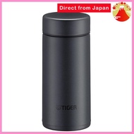 Tiger Magic Flask (TIGER) Tiger Water Bottle 200ml Screw Mag Bottle Stainless Bottle Vacuum Insulated Bottle Insulation and Cooling Available at Home Tumbler available Steel Black MMP-K021KS