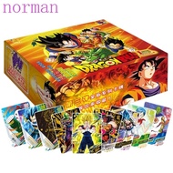 NORMAN DRAGON BALL Z Anime Christmas Gift Son Goku Kids Toy Family Gifts Game Cards