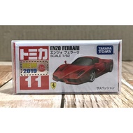 Takara Tomy Tomica Ferrari 1:62 Scale Enzo Ferrari (Red) w/ Sticker