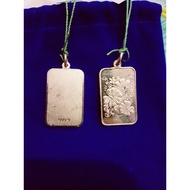 Gold Locket Bunga Raya 9999