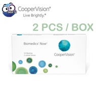 (2  PCS) Cooper Vision Biomedics Now Monthly Disposable Lens Hydrogel Clear Contact Lenses