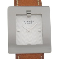 นาฬิกาข้อมือ Hermes รุ่น BE1.210 ตัวเรือนสแตนเลสสตีล ระบบควอตซ์ หน้าปัดสีขาว สำหรับผู้หญิง [มือสอง]