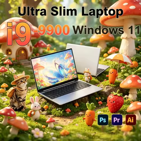 2026 Celestial New 15.6 Laptop Intel Core I9-9900 32GB 2TB Gaming PC Magnificent Ultra Slim Streamli