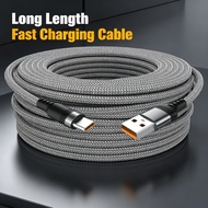 KAIYUE 6A Extra Long Data Cable Nylon USB C Fast Charging Cable For Honor 600 Pro Honor600 Pro 600Pr