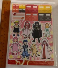 全新日版 魔法少年賈修／魔法小神童加旋

 貼纸 兩張