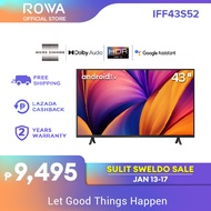 iFFALCON 43 Inch SMART TV  FHD ANDROID 11 - 43S52 (Voice Control, Micro Dimming, Google Apps, Netfli