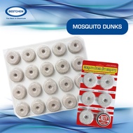 NEA Registered Mosquito Dunks (Bti Briquets) Non-Toxic Mosquito Insecticide / Pesticide (6pcs pack /
