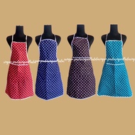 KATUN POLKADOT cooking apron cotton apron/ apron/ kitchen apron/ cooking apron/