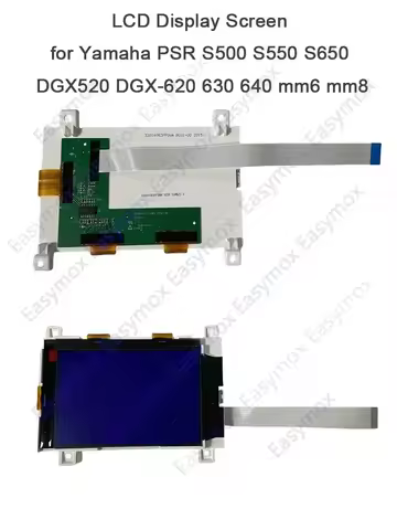 LCD Display for Yamaha DGX520 PSR S500 S550 S650 DGX-620 630 640 Mm6 Mm8 Hjdj5428 (48) 320240B3FF0WA
