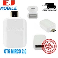 (100% GENUINE)SAMSUNG S7S7 EDGE/S6S5 MICRO USB OTG TO USB 2.0 CONNECTOR ADAPTER