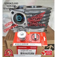 S2 12100KZL930 Block Cylinder Block Seher Honda Beat Fi Scoopy Fi Spacy Fi Vario 110 Fi Non Esp Pist