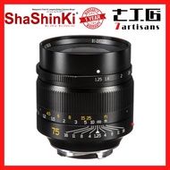 7artisans Photoelectric 75mm f/1.25 Lens for Leica M