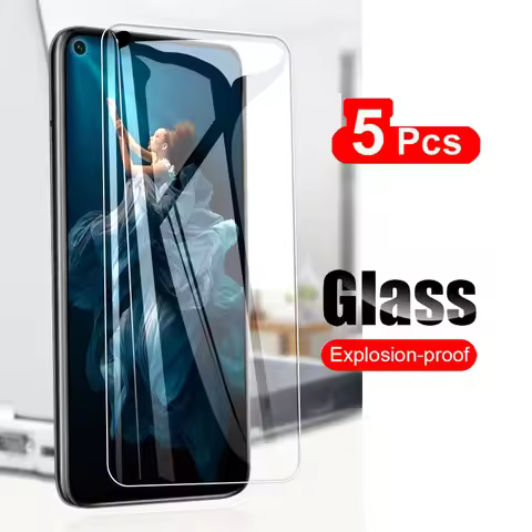 5Pcs Glass For Huawei Honor 20 Screen Protector Tempered Glass On For Huawei Honor 20 Pro Glass Hono