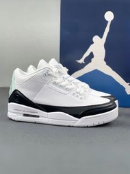 【香港包驗！全新AJ3藤原浩 中幫復古籃球鞋 男女同款 黑 順豐到付/智能櫃寄件