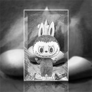 [AOWOBOX] Pop Mart 泡泡瑪特 The Monster Labubu 400% 素描 手辦高透主題展示盒