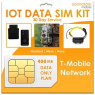 SpeedTalk Mobile Data Only SIM Card Kit - 400MB 4G LTE WiFi Hotspot MiFi Modem Internet Router | Pay