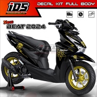 Stiker Motor Beat Deluxe 2024 Full Body Stiker Beat Street 2024 New Keren Decal Beat 2024 Full Body