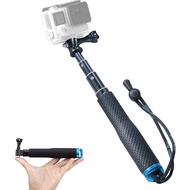 19" Handheld Extendable Go Pro Selfie Stick Aluminum Monopod Tripod for GoPro Hero 13 12 11 10 9 SJC