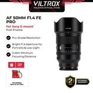 Viltrox 50mm F1.4 Pro Full-Frame Prime Lens for Sony E-Mount Cameras