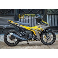 Sticker Y16ZR EXCITER 155 Gold Gray