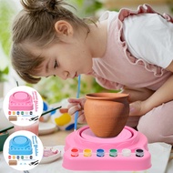Kids Pottery Wheel Kit Electric Mini Pottery Wheel Kit Complete Pottery Wheel Craft Kit for Beginner
